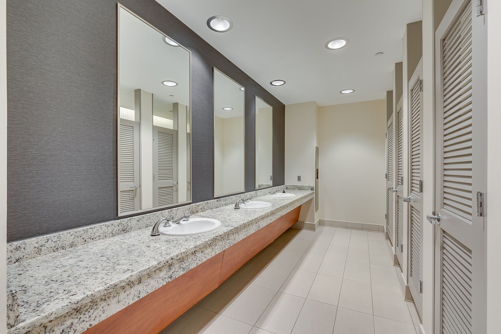 Renovated Restrooms